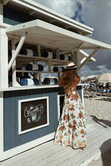 Thassia Skirt in Rose Print