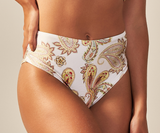 Bardot Bikini Yellow Paisley Print