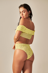 Elle Body Yellow Lace