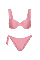 Bouche Bikini in Power Pink