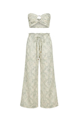 Lydia Set in Distressed Print