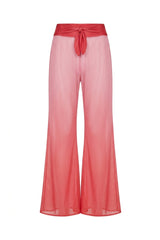Voil Pants in Gradient Pink