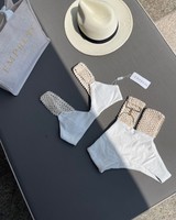 Sloane Bikini Off White Texture