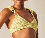 Sloane Bikini Yellow Lace