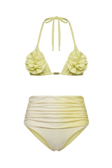Lisa Bikini Yellow Gradient Print