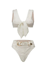 Beatriz Bikini in Off White