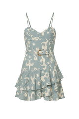 Fete Dress in Western Print