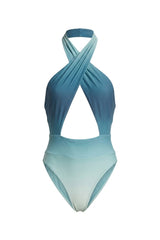 Gradient Blue Sasha Swimsuit
