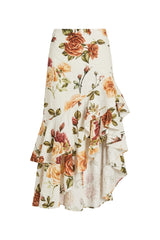 Joana Skirt in Rose Print