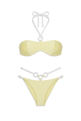 Lola Bikini Yellow Gradient Print