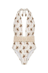 Palm Tree Print Jackie Swimsuit