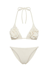 Lisa Low Bikini Off White