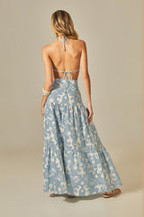 Thassia Skirt in Dark Western Print