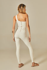 Eloisa Catsuit in Off White