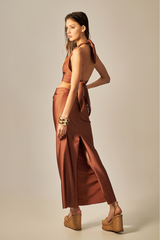 Aruba Dress Bronze
