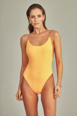 Neon orange Desiree Swimsuit