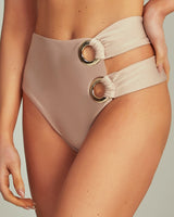 Sloane Eyelet Bikini Nude