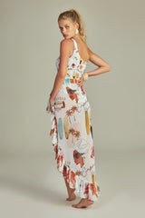 Ruffle Skirt Pop Art Print