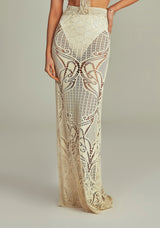 Sixty Maxi Skirt Beige