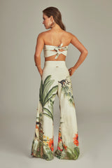 Lydia Pantalon Tropical Paradise Print