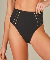 Cristel Bikini In Textured Black