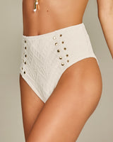 Textured Cristel Bikini Ivory