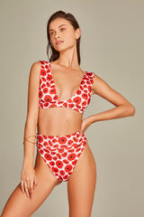 Mia Bikini in Poppy Print