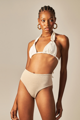 Barbara Bikini Off White Texture