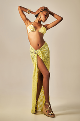 Búzios Pareo Yellow Lace