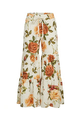 Laura Pantalon Rose Print