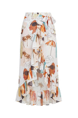 Ruffle Skirt Pop Art Print