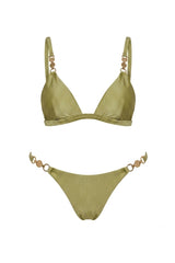 Laila Bikini Olive Green