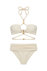 Gobi Bikini in Off-White