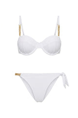 White Agatha Bikini