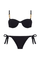 Black Agatha Bikini