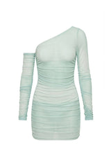 Yasmin Dress Green Gradient Print