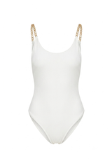 Off White Luxor Texture Desiree Swimsuit