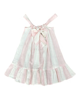 Bella Kids Beach Light Pink Stripes Print