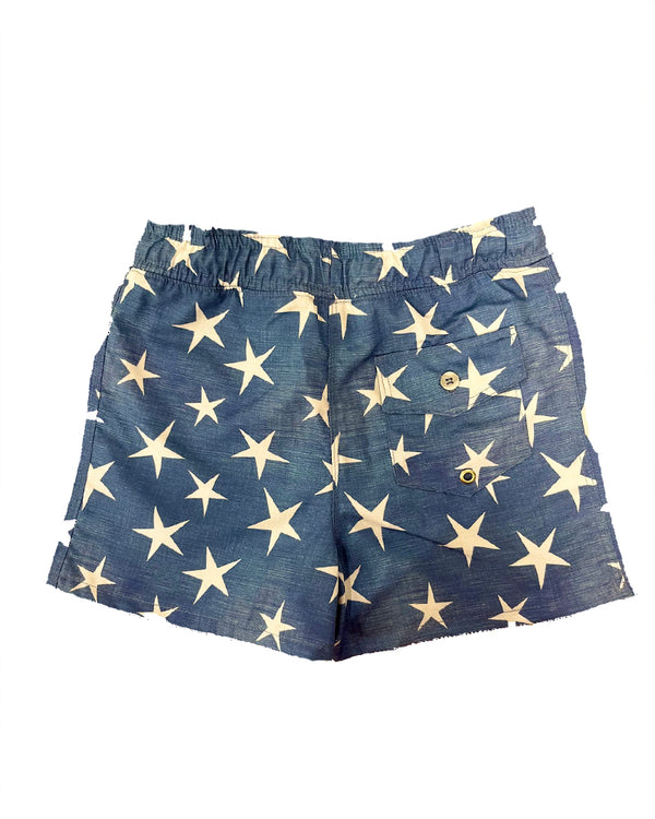 Florian Shorts Star Denim Print