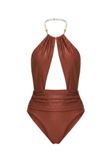 Donna Swimsuit Bronze