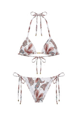 Ripple Bikini Pink Paisley Print