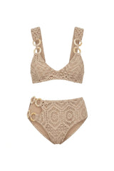 Sloane Bikini Nude Lace