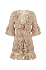 Isabel Dress Nude Lace