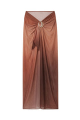 Búzios Pareo Bronze Gradient Print
