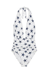 Blue Star Print Donna Swimsuit