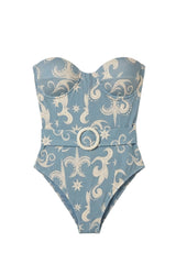 Western Print Margaux Swimsuit