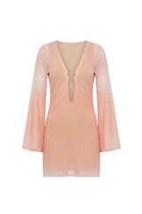 Short Sixty Dress Blush Gradient Print