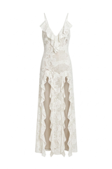 Martha Lace Dress Off White