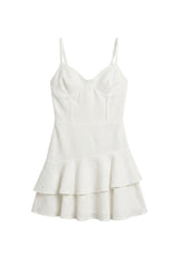Fete Dress in Off White