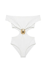 Elle Swimsuit Off White